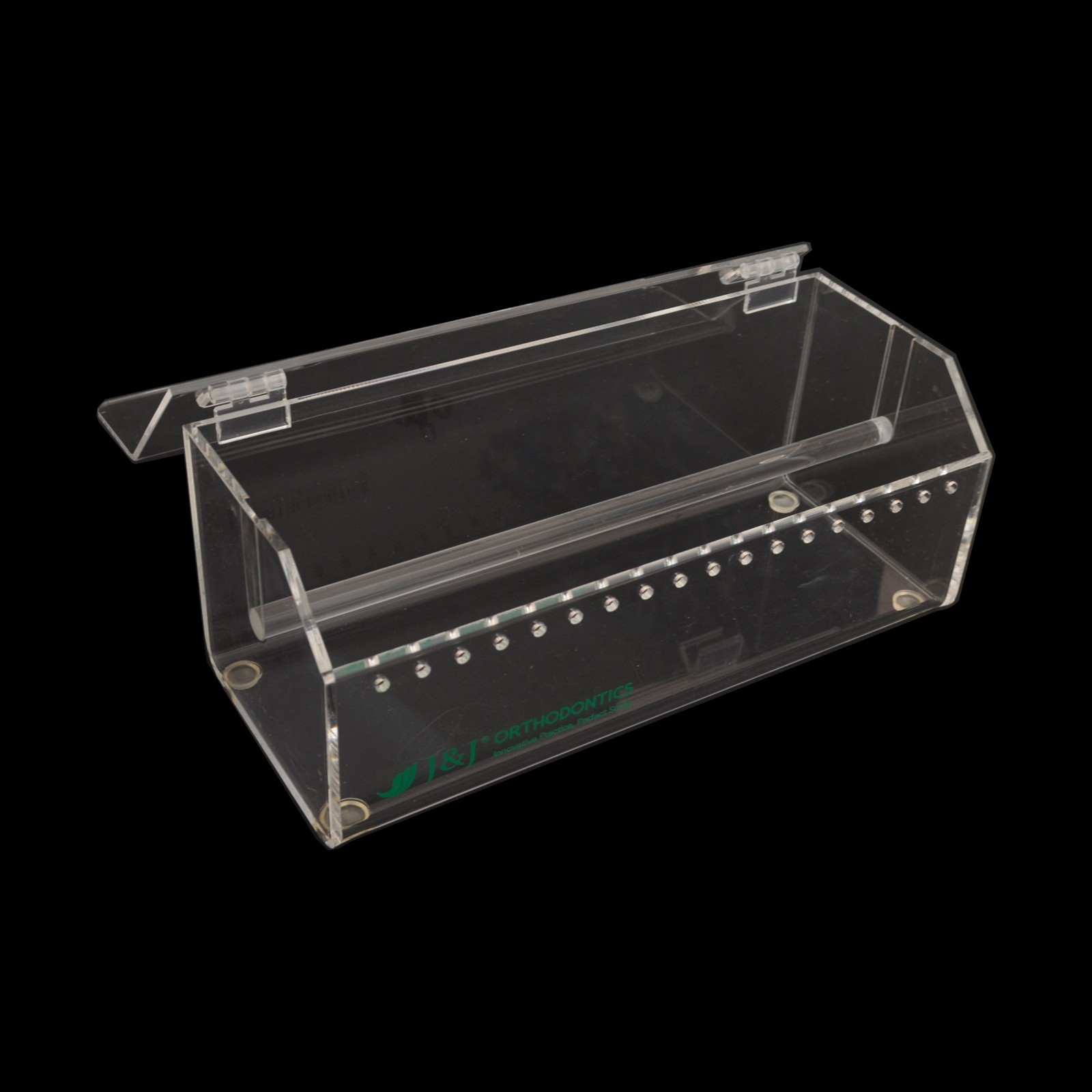 J&J Ortho™ Orthodontic Elastic Power Chain Dispenser Reel Box Organizer with Lid