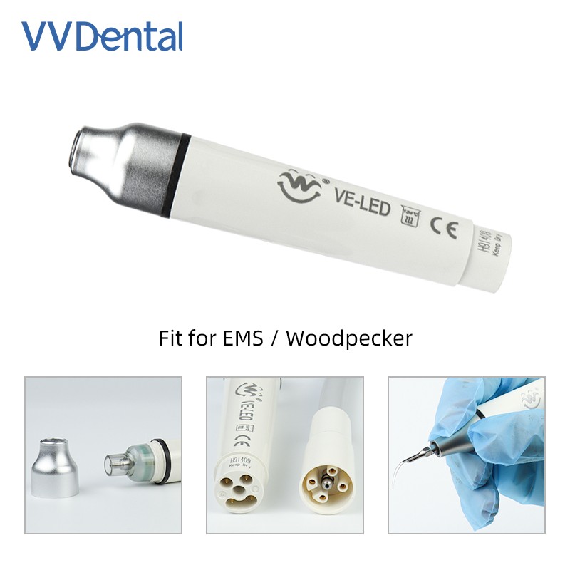 VV Dental Ultrasonic Scaler Handpiece Fit for SATELEC DTE WOODPECKER EMS VRN