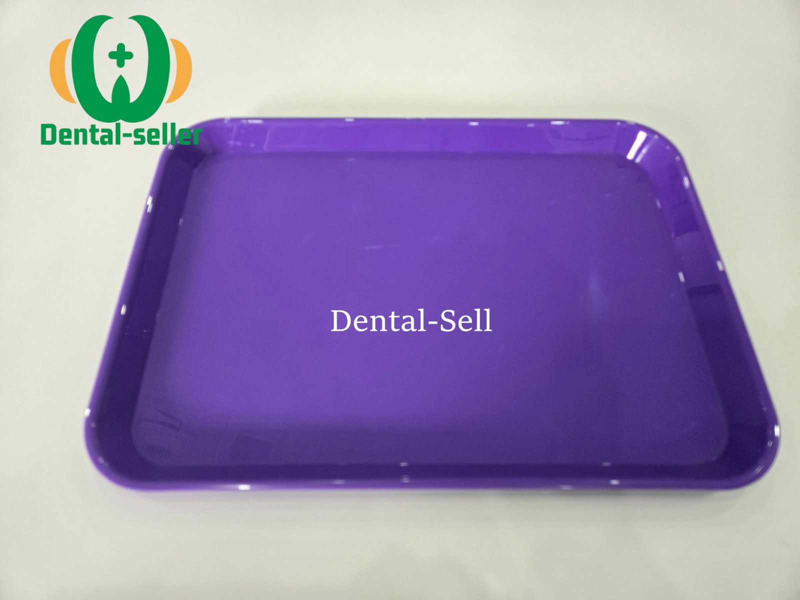 1Pcs Dental Plastic Instrument Tray Autoclavable Flat Tray Size B 33x24x20mm