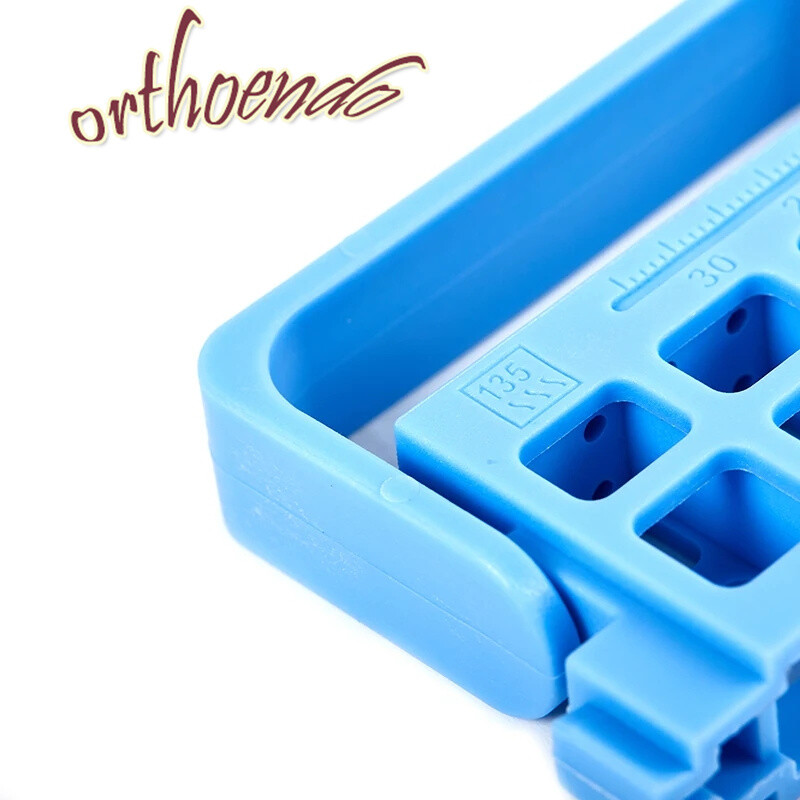 Dental 8/16 Holes Bur Endo Files Block Holder Stand Autoclave Disinfection Box