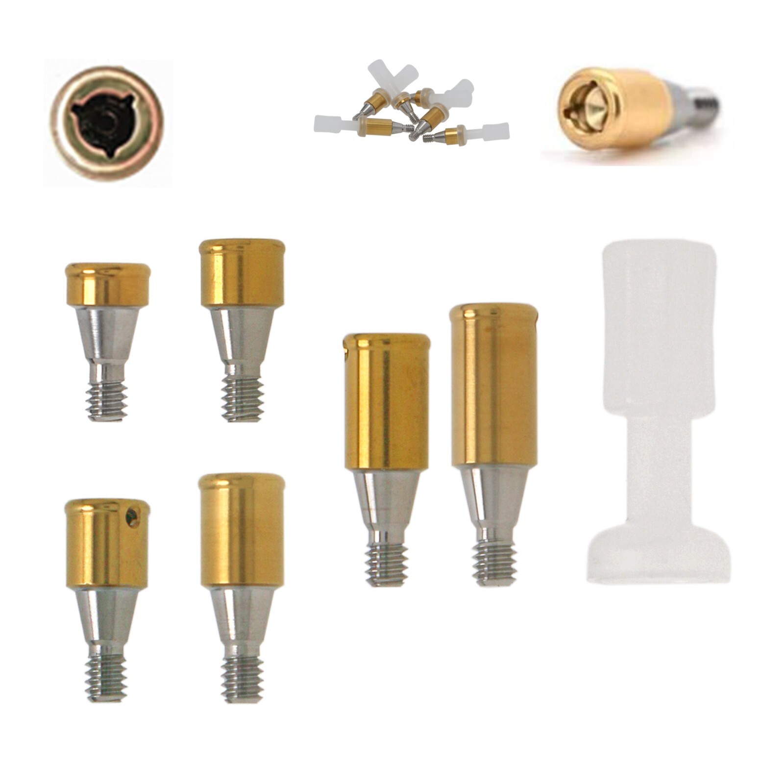 Hiossen/Nobel/Bego/Zimmer TSV/MIS Implants Tapered Locator Attachment Abutment