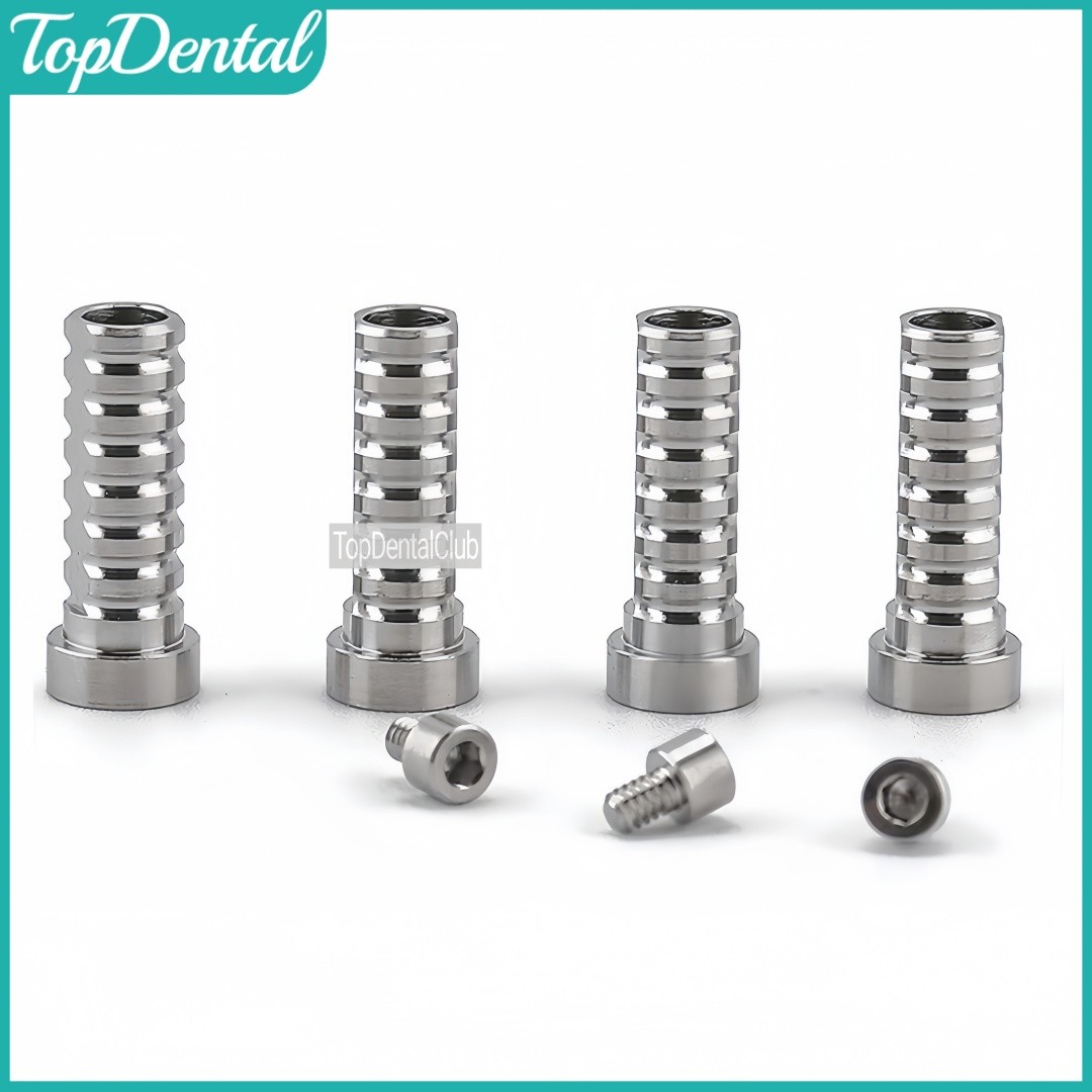 Dental Titanium Temporary Cylinder MU Sleeve Multi Unit Abutment Fit ITI/NOB/OSS