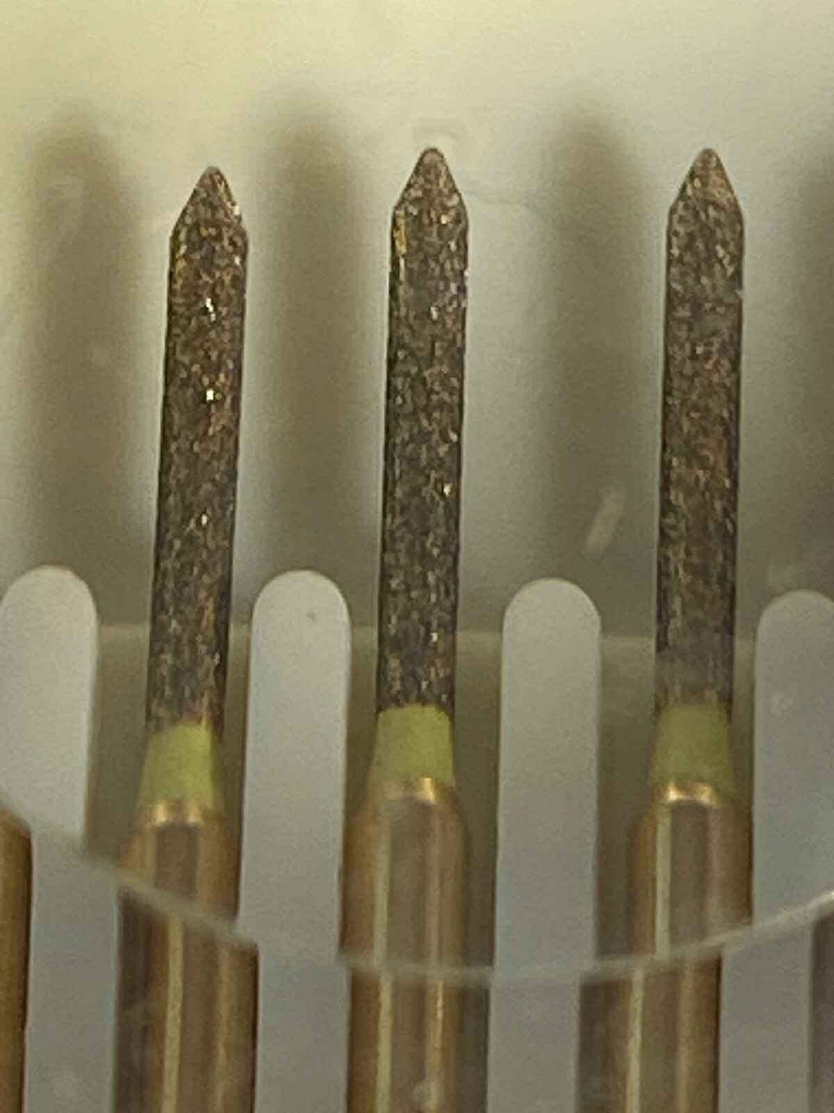 Beveled Cylinder FG Diamond 1.2mm 20x High Quality GoldBurs G/130(885)012Sxf