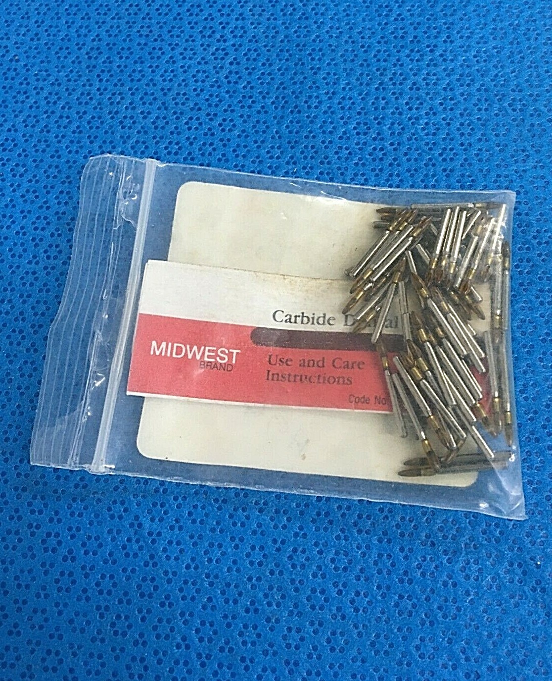 Midwest Clinic Pack FG169, 385221, Carbide Burs New Opened Bag of x71.
