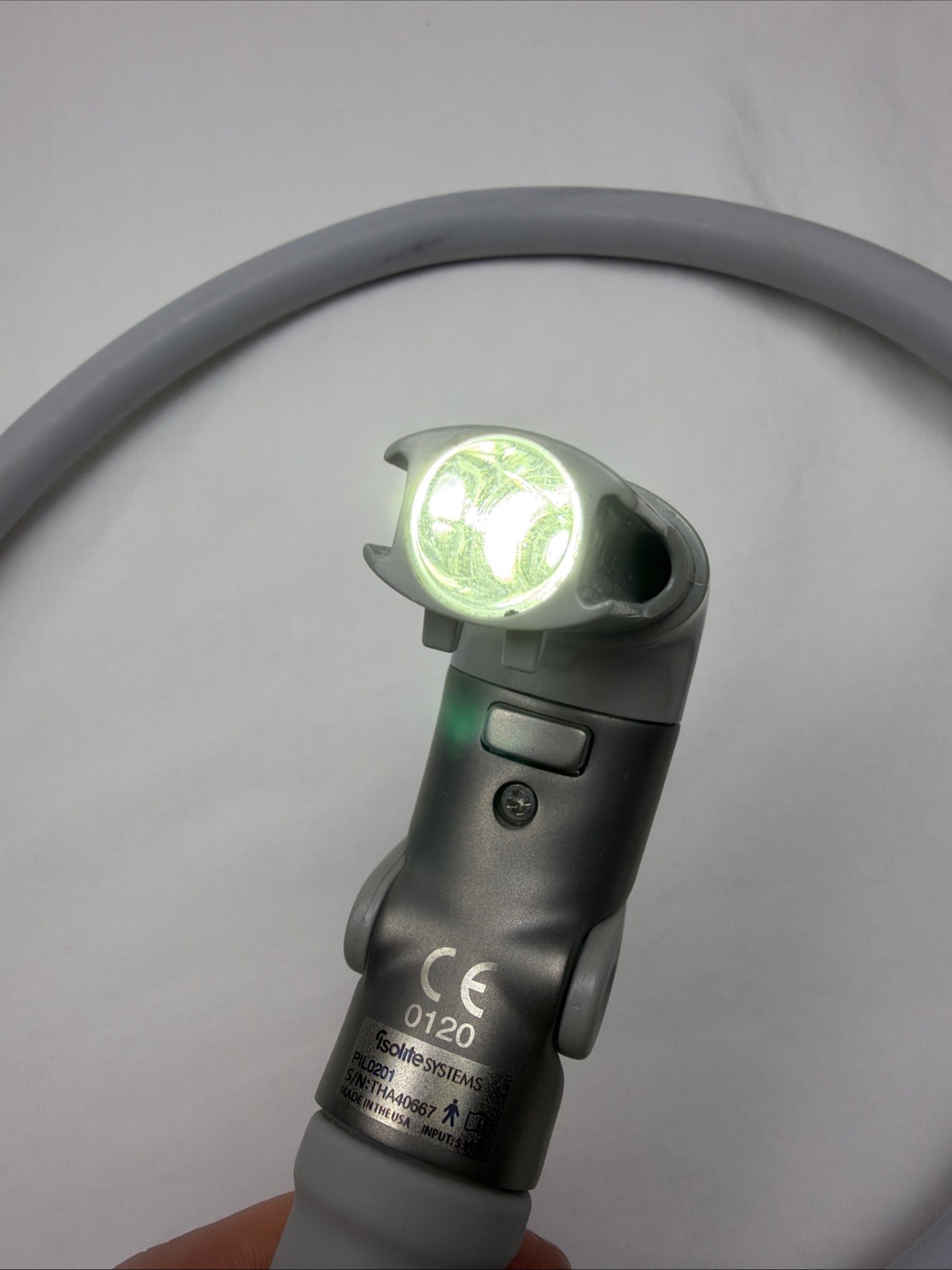 Isolite Dental Suction W/ Light TESTED w/ Power Cord