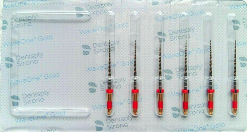 ALL SIZE Waveone Gold Wave One Endodontic File Root Canal Dentsply 6pcs/Pk