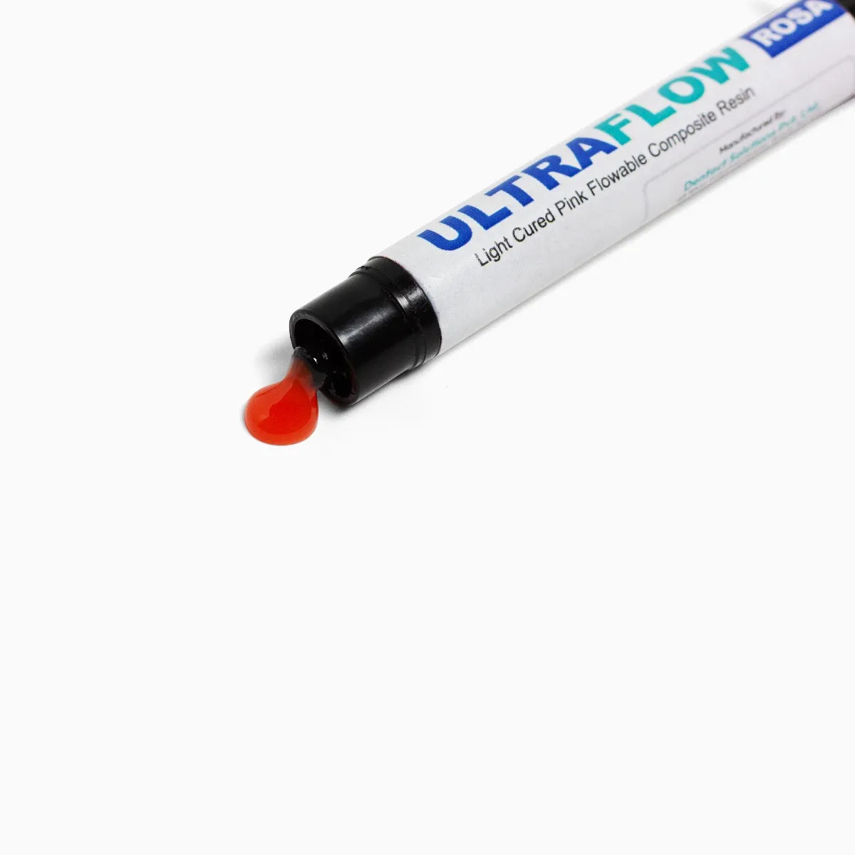 DentAct Ultra Flow Gingival Kit Flowable Composite For Gingival Preparation.