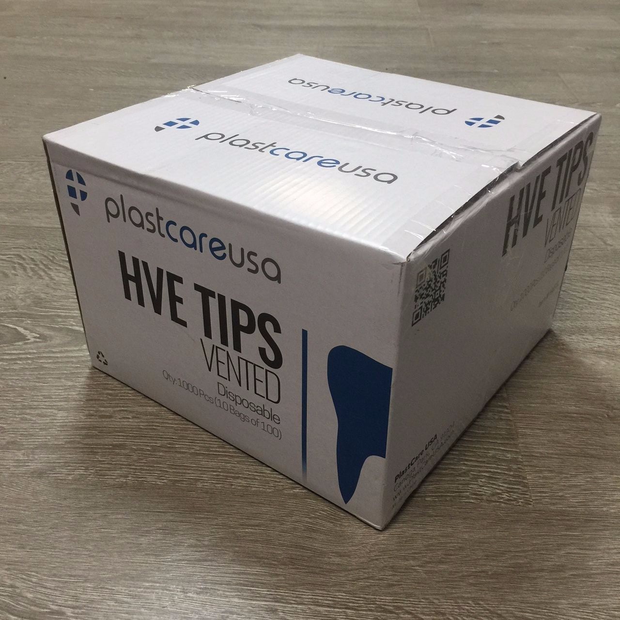 2000 (20 Bags) HVE High Volume Evacuation Suction Dental Tips, Vented (White)