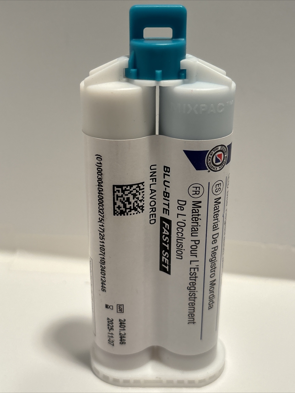 henry schein blu-bite hp Ref#102-3597 50ml Set Green And White
