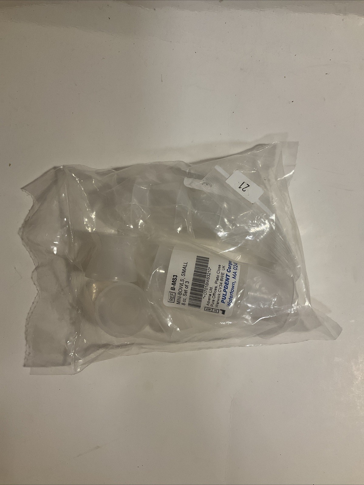 Pulpdent 8cc Mini Bowls Lot Of 8 Dental