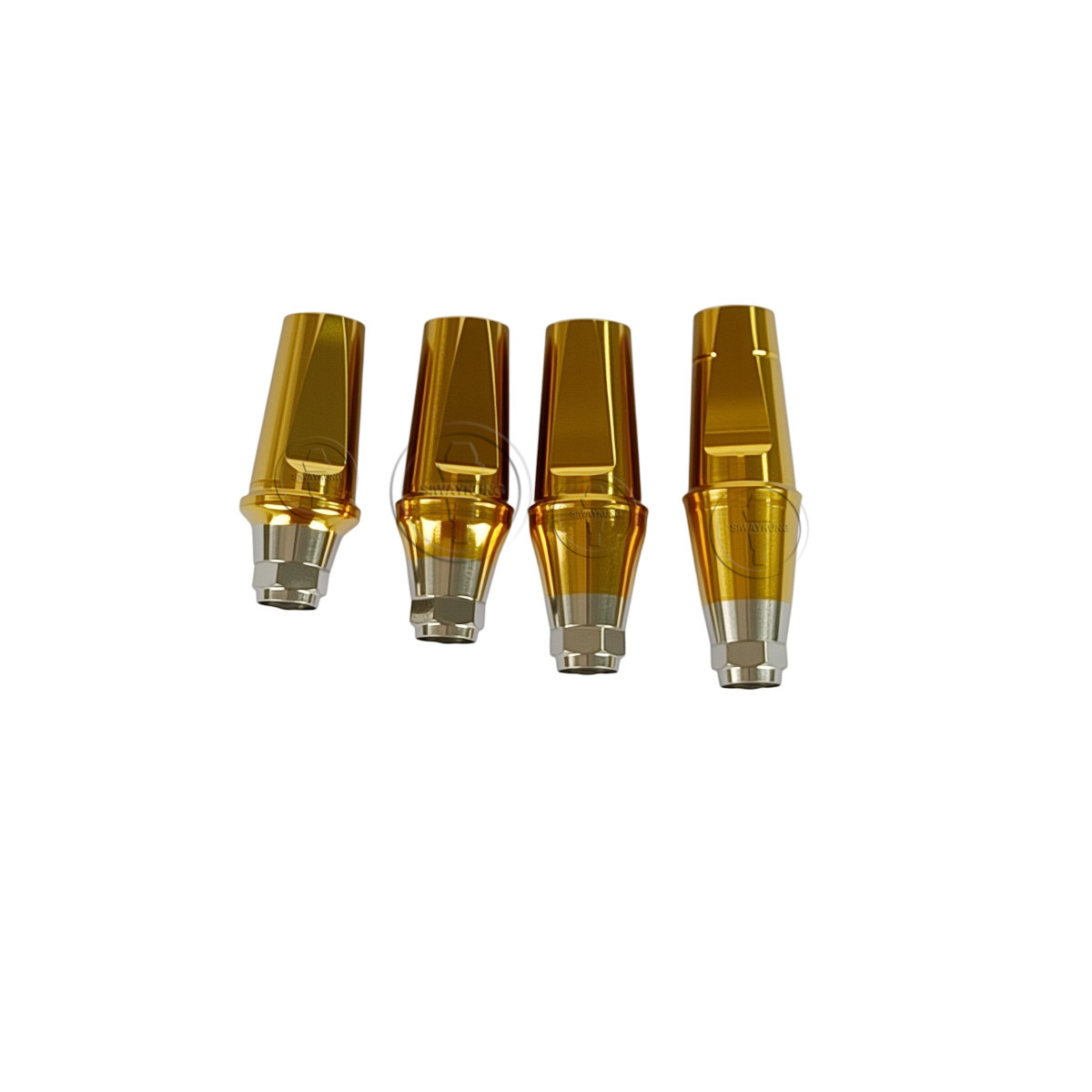 10Pcs Straight abutment Fit DIO UF II Mini Regular Hex Non-hex D4.0/4.5/5.5/6.5