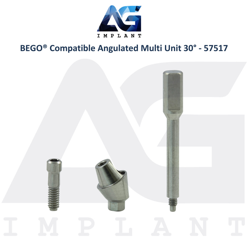 10 Angulated Multi Unit 30° Prosthetic Compatible with BEGO® – 57517 Dental Lab