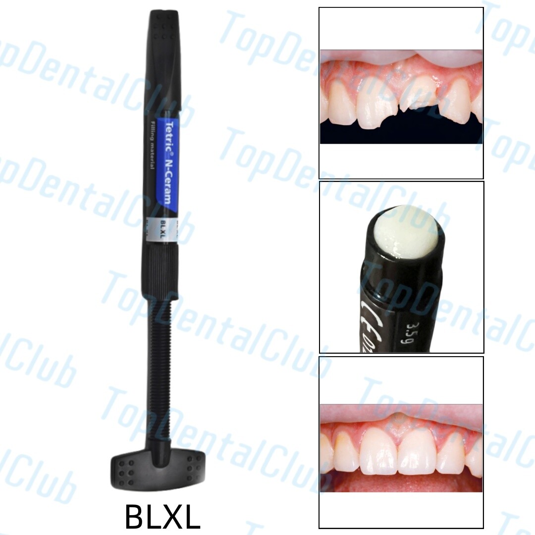 BXL/BLXL Dental Charisma Tetric N-Ceram Composite Resin Syringe Light Cure Tooth