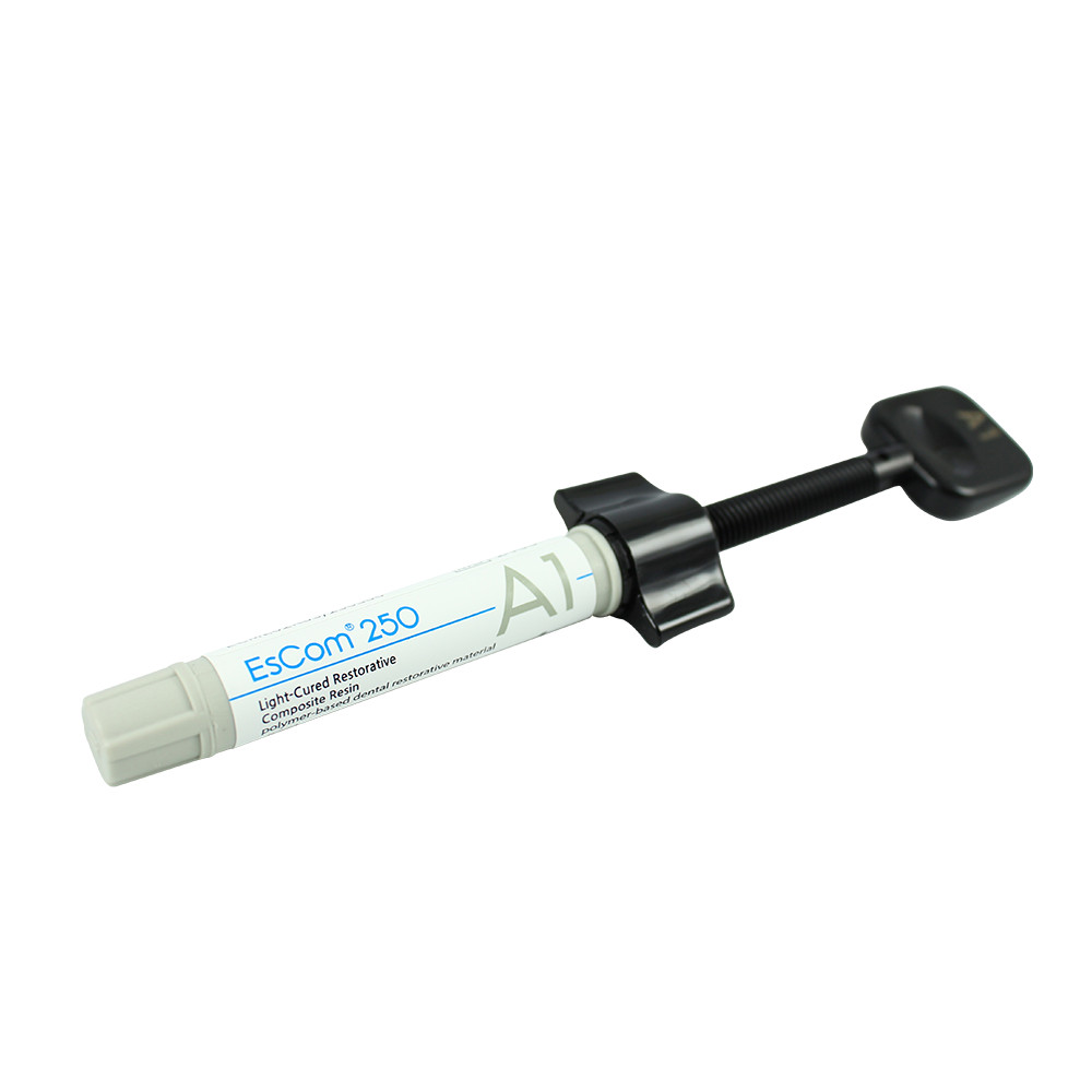 Dental Restorative Nanohybrid Spident EsCom250 Light Cure Flowable Composite 4g