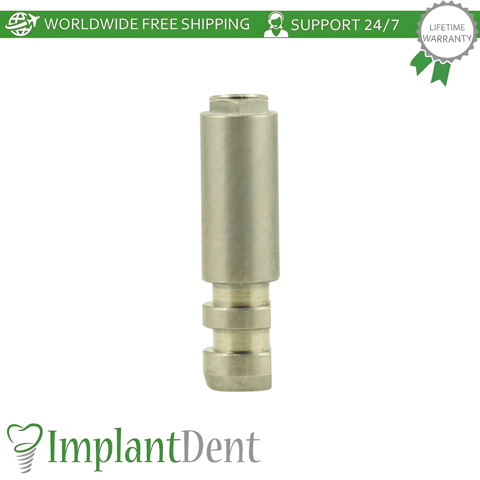 X5 Ø3.4mm Patform Dental Fixture Analog 3i Osseotite Compatible Replica Purple