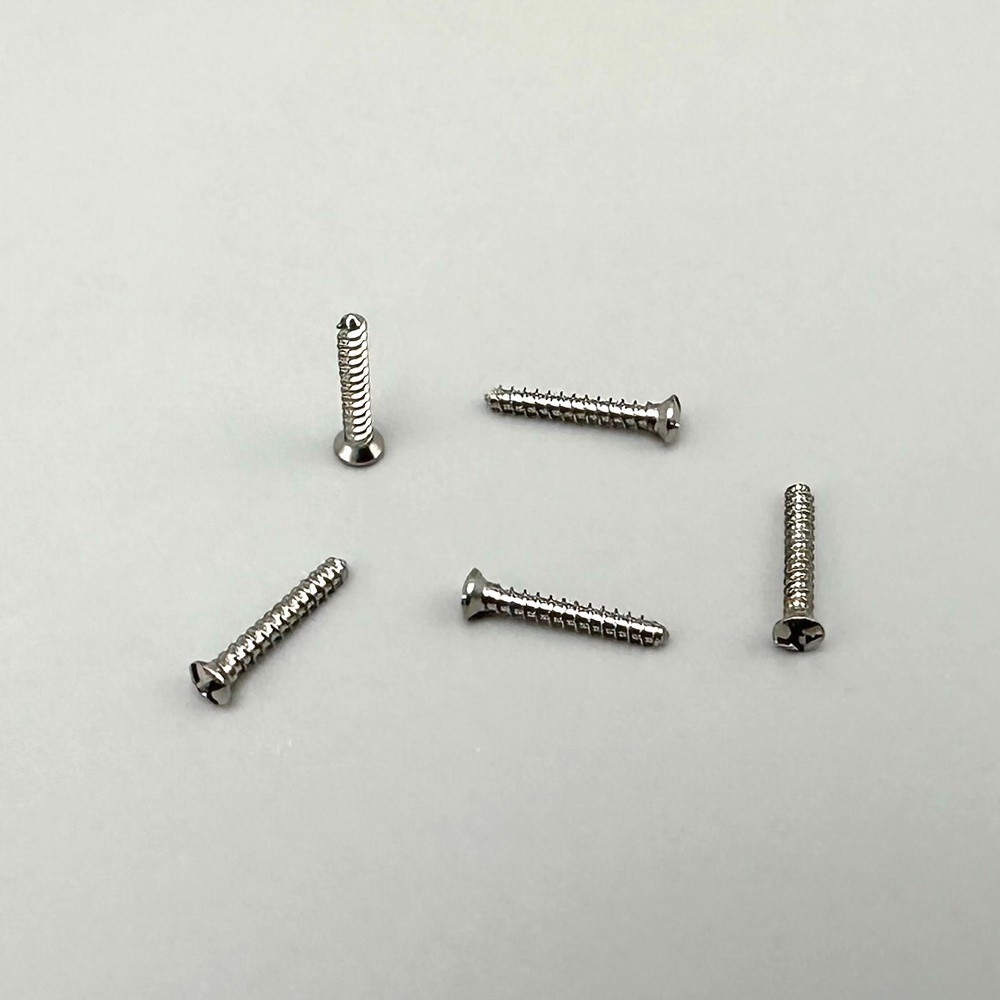 Dental GBR Thread Screw Membrane Silver Screw 1.5×4/1.5×8/1.5×10 Size