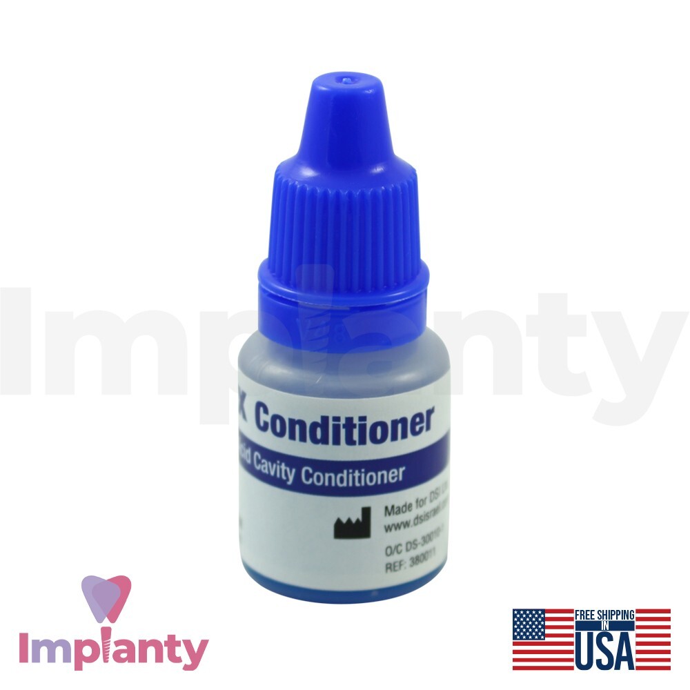 Glass FX Dentin Cavity Conditioner 10ml Restoration Adhesion Dental Bond Cement