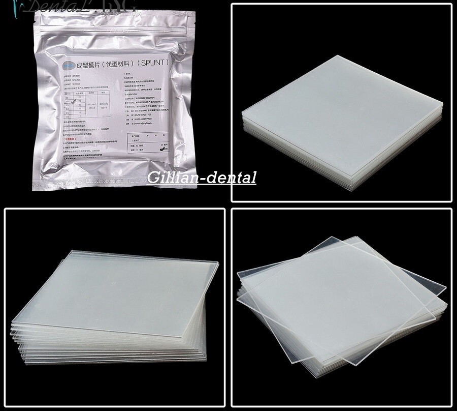 Dental Ortho Splint Invisible Brace Retainer Vacuum Forming Sheet Soft 1.5/2.0mm