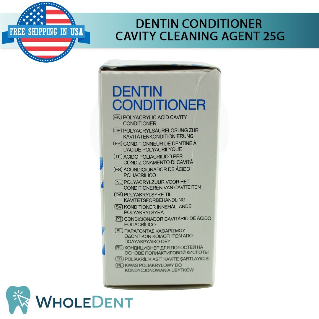 GC Dental Dentin Conditioner Cavity Restoration Restorative Cleaning Agent 25g