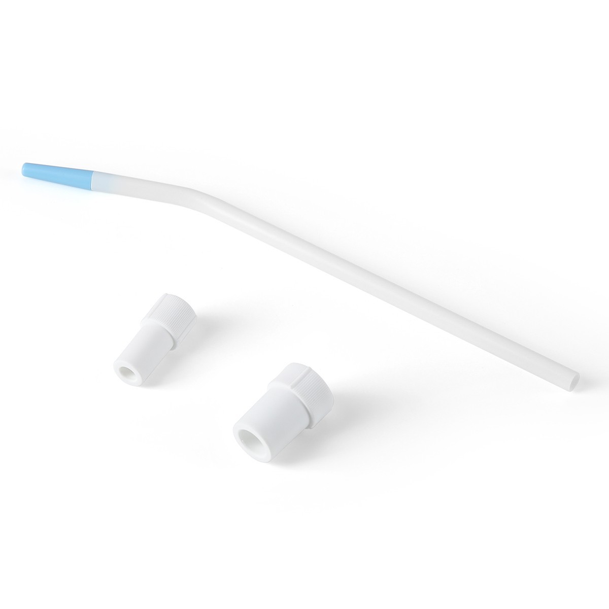 25 puntas de aspirador dental desechables para eyector de saliva, tubo de succió