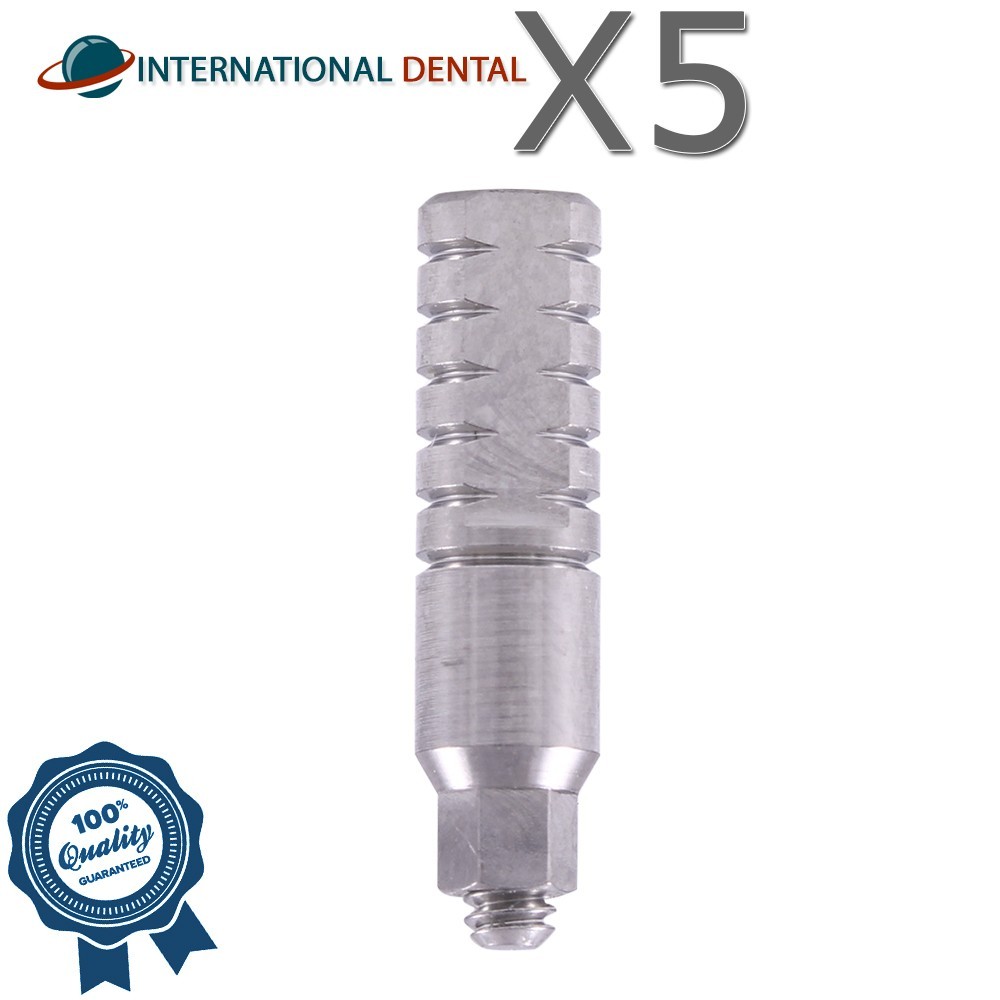 5 Straight Slim Platform Abutment Dental Fixture Int Hex 2.0mm Connection