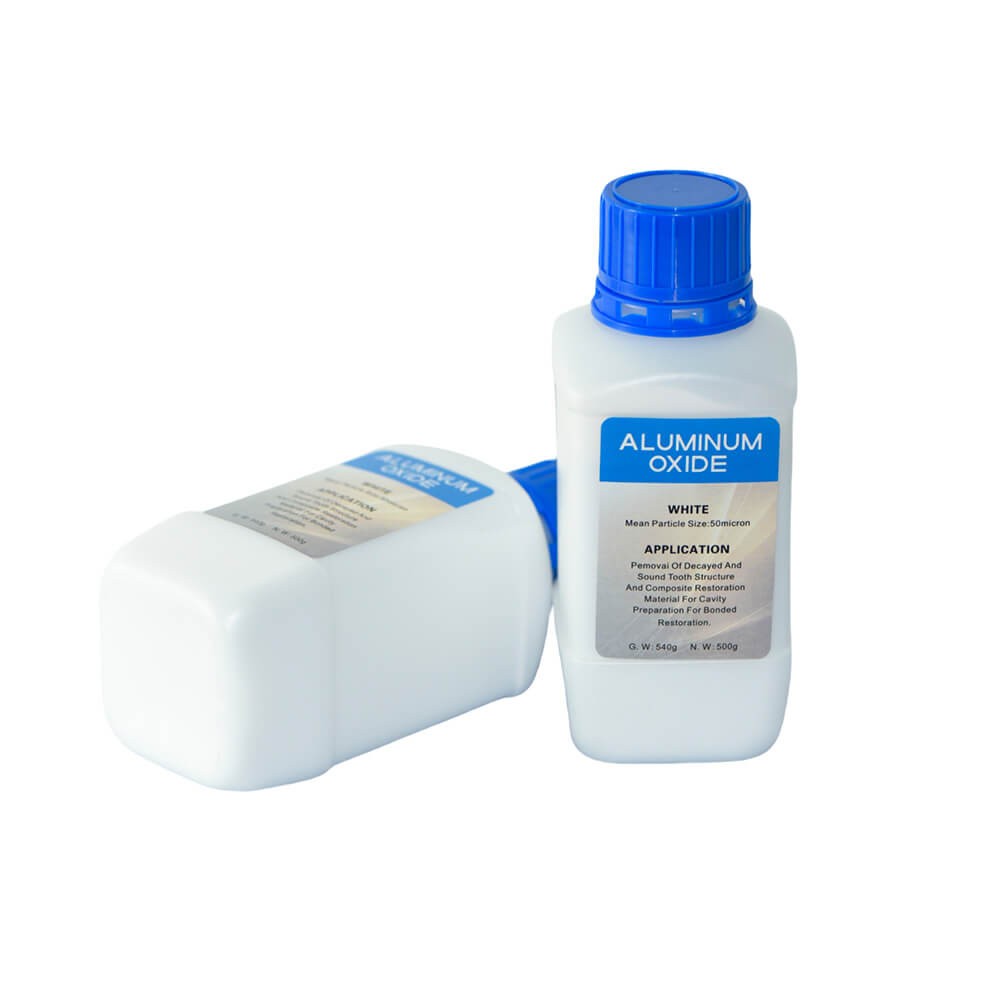 Dental Alumina Blasting Machine Micro-coarse Alumnum Powder 500g/Bottle