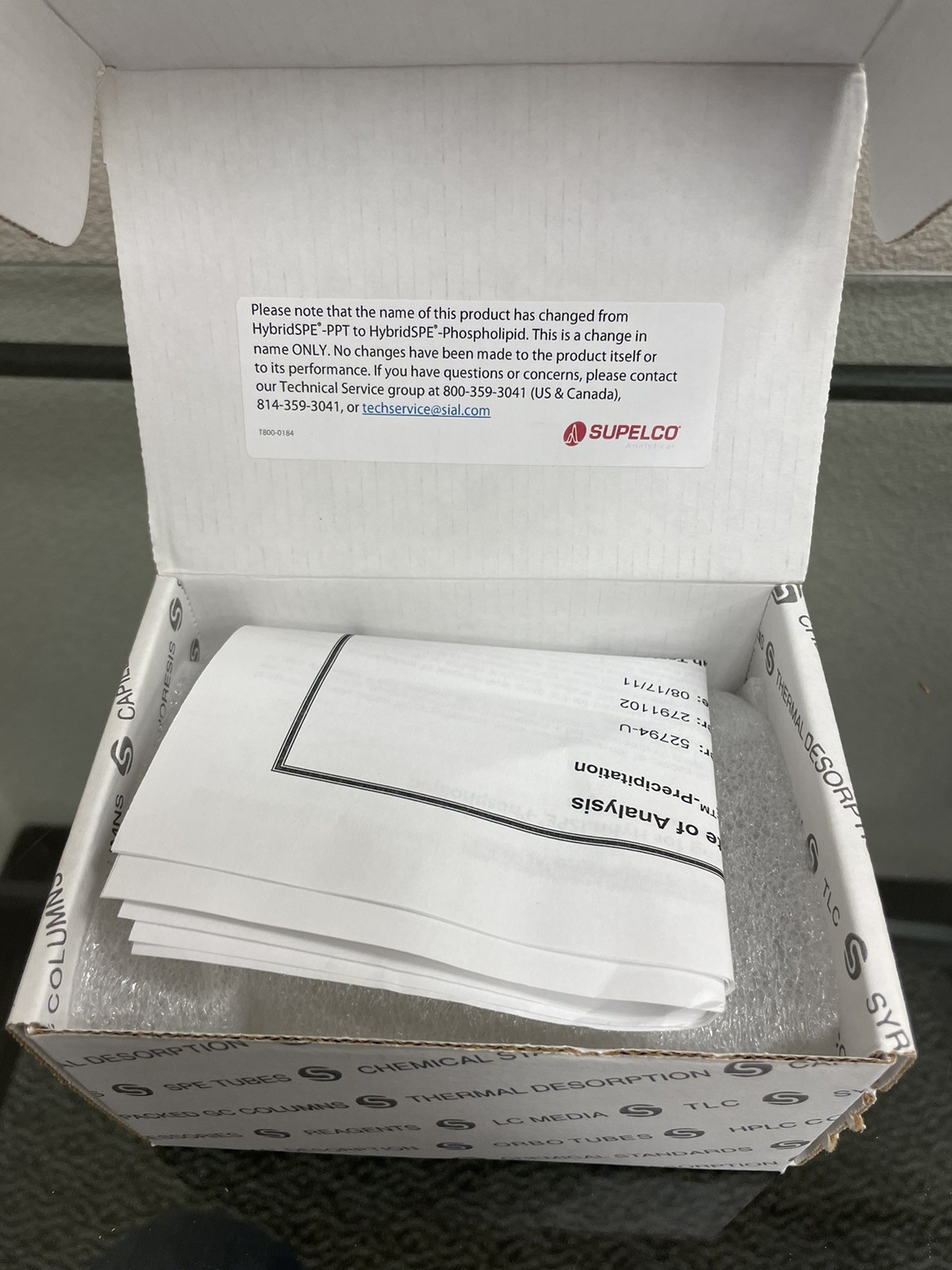SUPELCO HybridSPE Phospholipid Small Volume 15mg/96 Well Plate, 52794-U