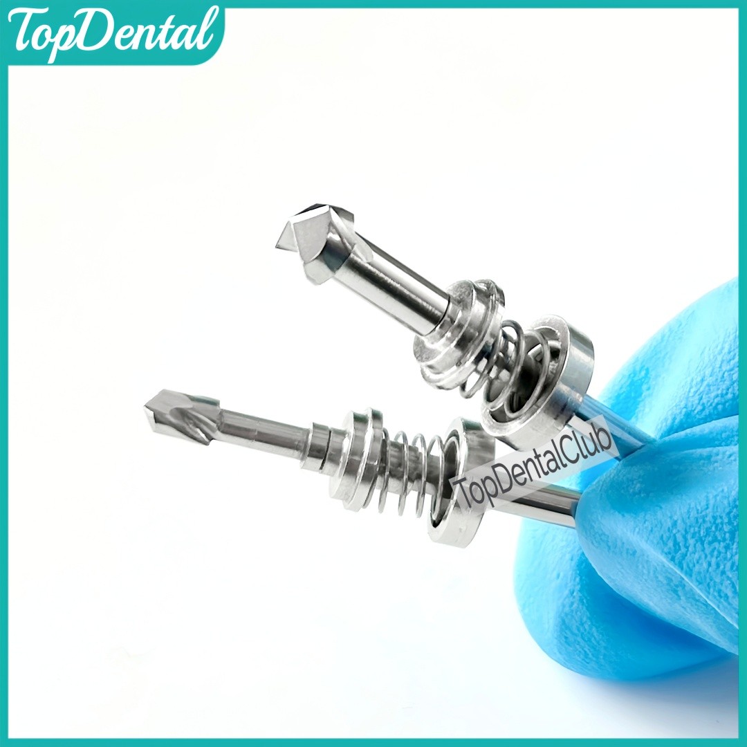 Dental GBR Autogeneous Trephine Burs Self Grinding Spring Bone Harvest Drill