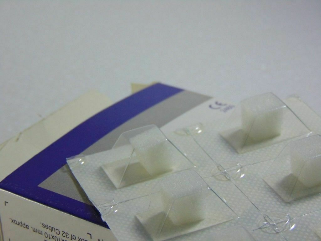 10X DENTAL HEMOSPONGE ABSORBABLE GELATIN SPONGE USP STERILE 32 SPONGE10x10x10mm