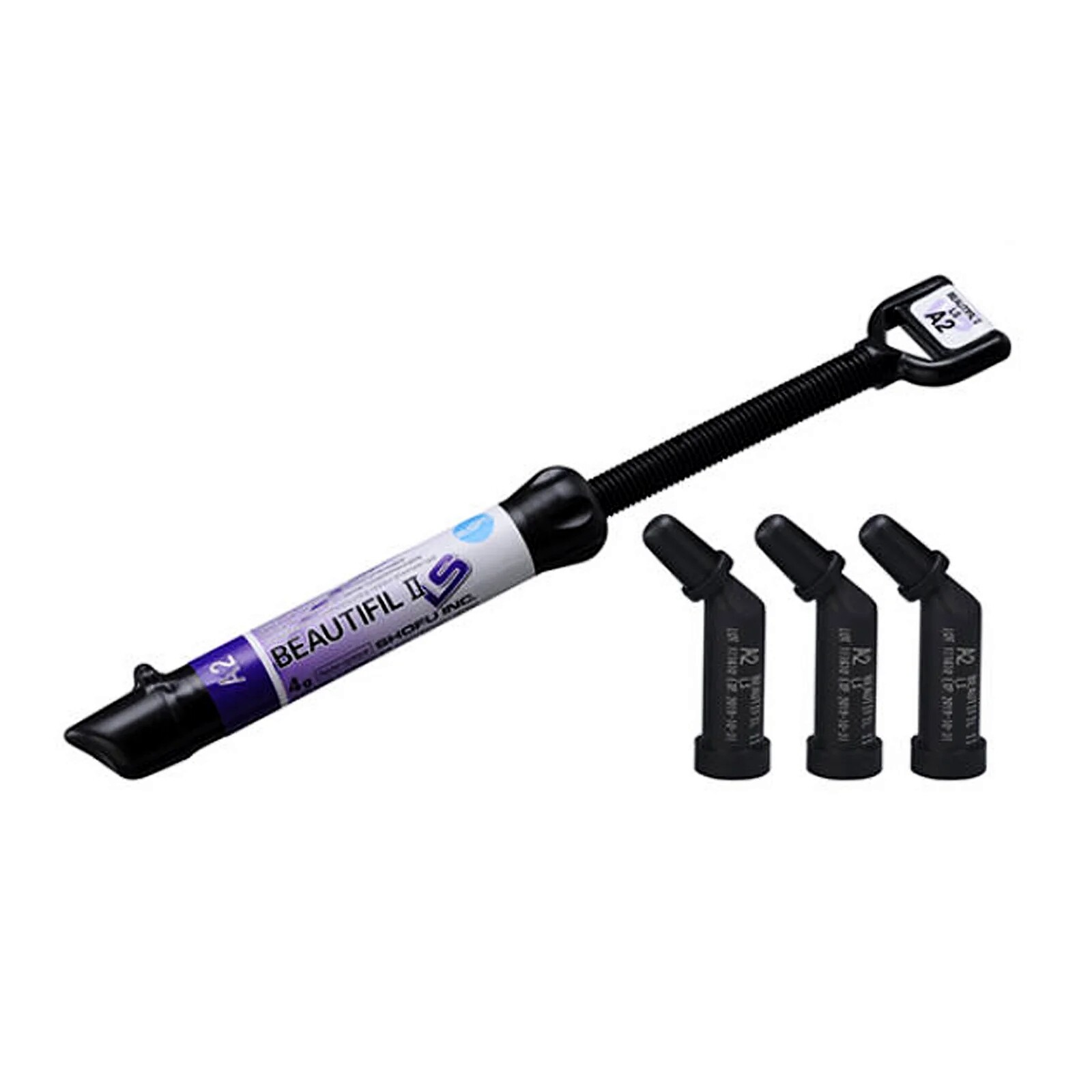 SHOFU Dental Restorative Material Beautifil II LS 4g Syringe A1 A2 A3 B1 BW