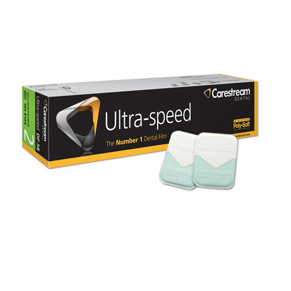 Carestream (Kodak) Ultra-speed DF-58 #2 Dental X-Ray Film 8818890