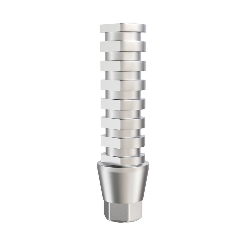 1pcs Temporary Straight Titanium Abutment With Screw Conical Connection RP