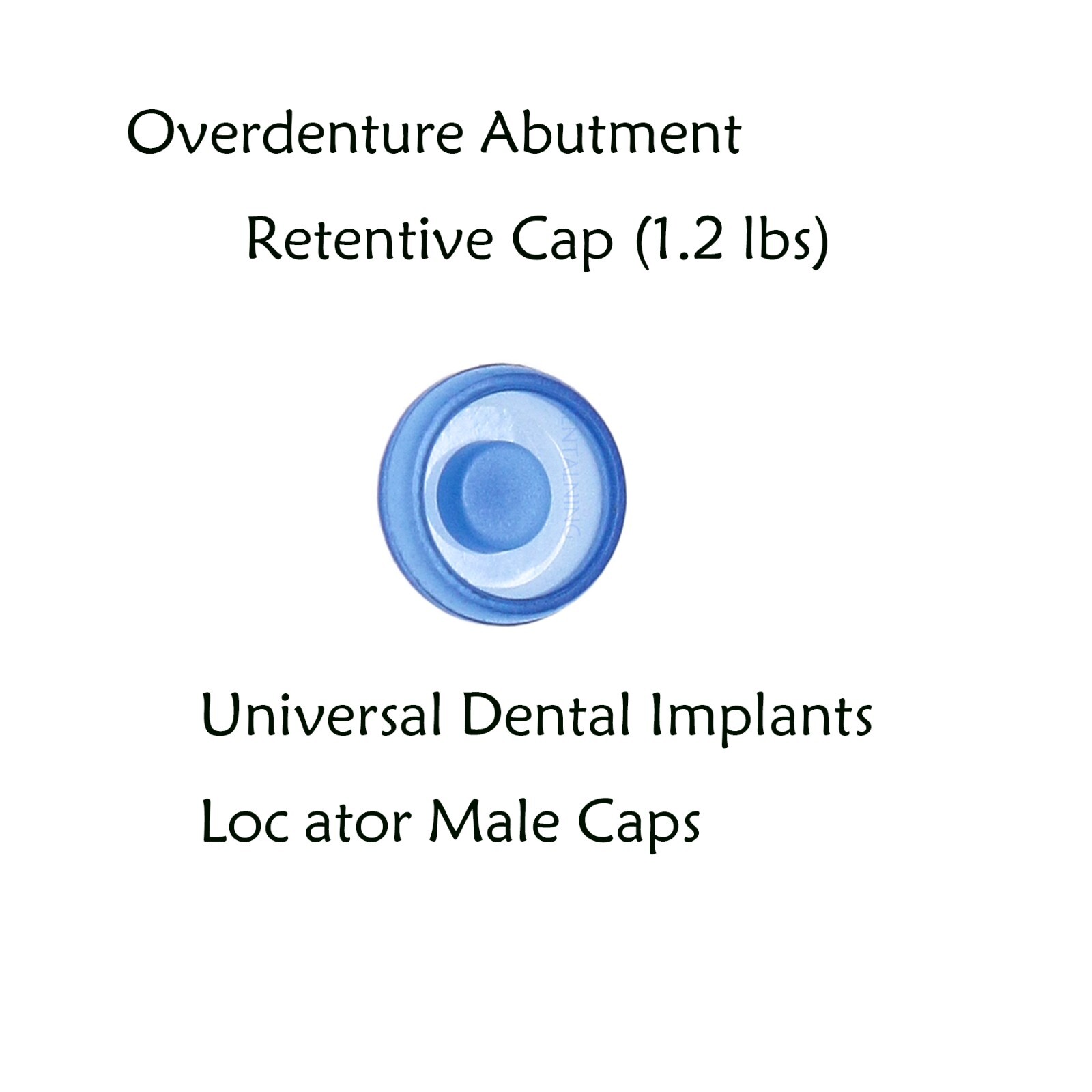 US Dental Attachment connection Locator Abutment & Male Cap For Hiossen Implants