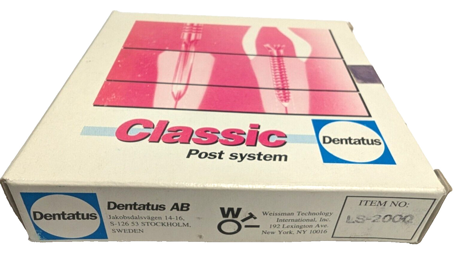 Classic Post System #LS-2000/LS-SK By Dentatus CHOOSE