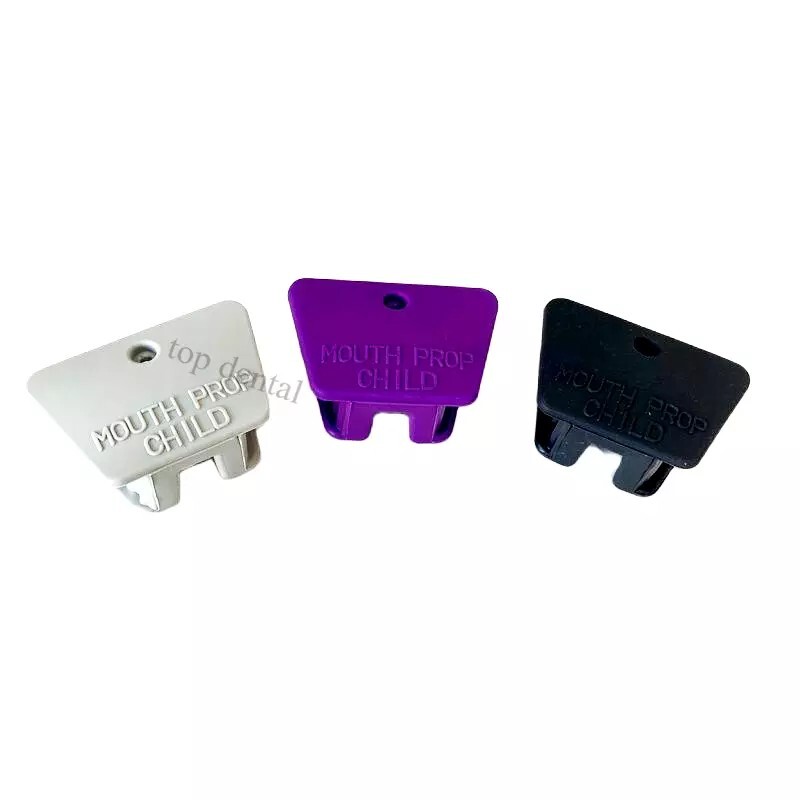 3Colors Dental Bite Block rubber Mouth Props opener Silicone Autoclave Medium