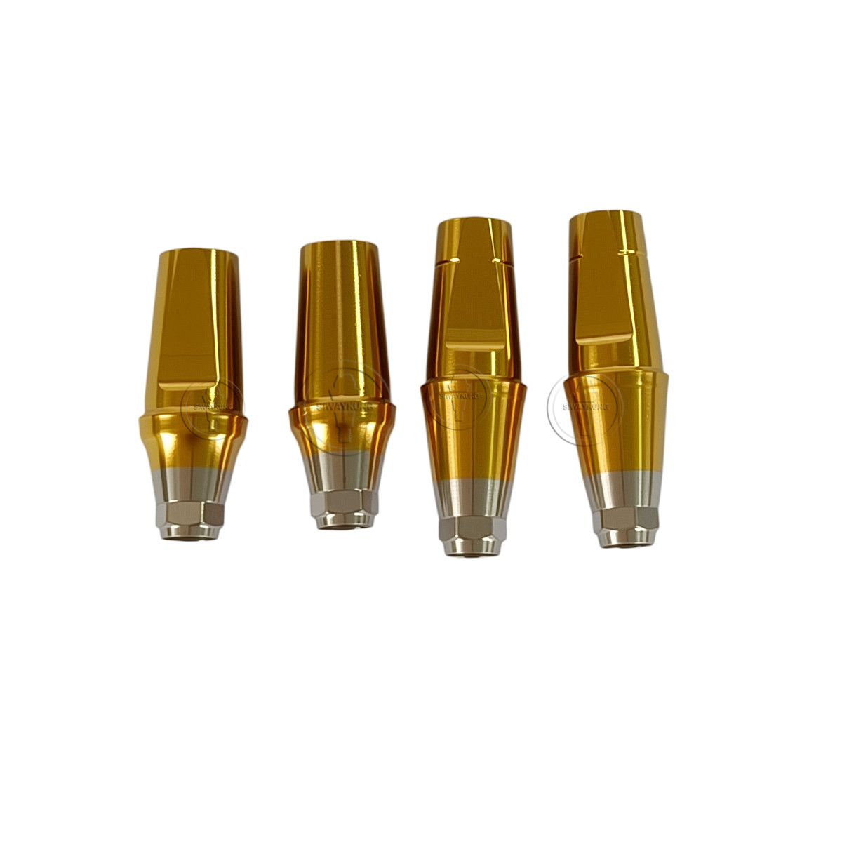 10Pcs Straight abutment Fit DIO UF II Mini Regular Hex Non-hex D4.0/4.5/5.5/6.5