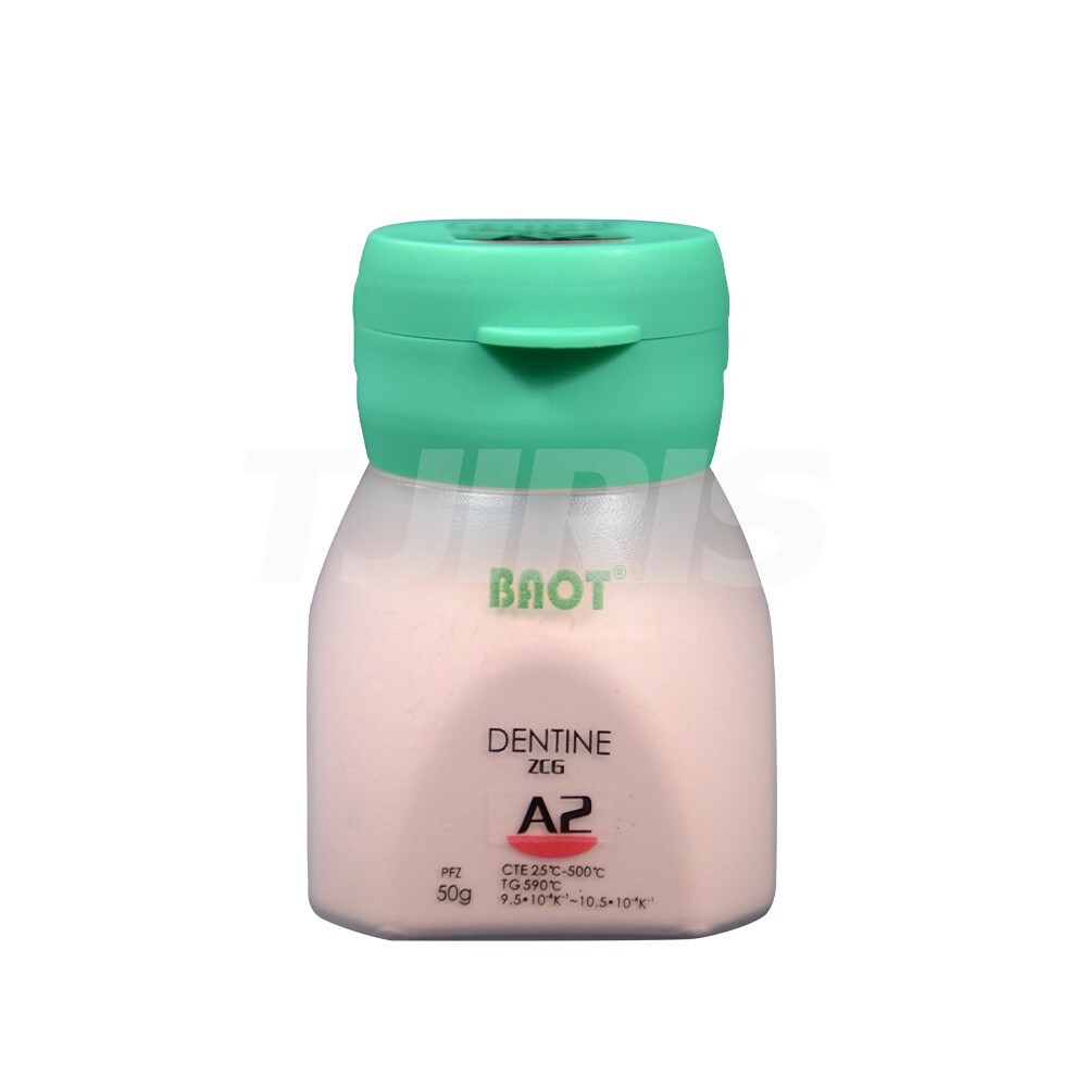 BAOT Dental Lab Dentine Ceramics Porcelain Powder for Zirconia 50g