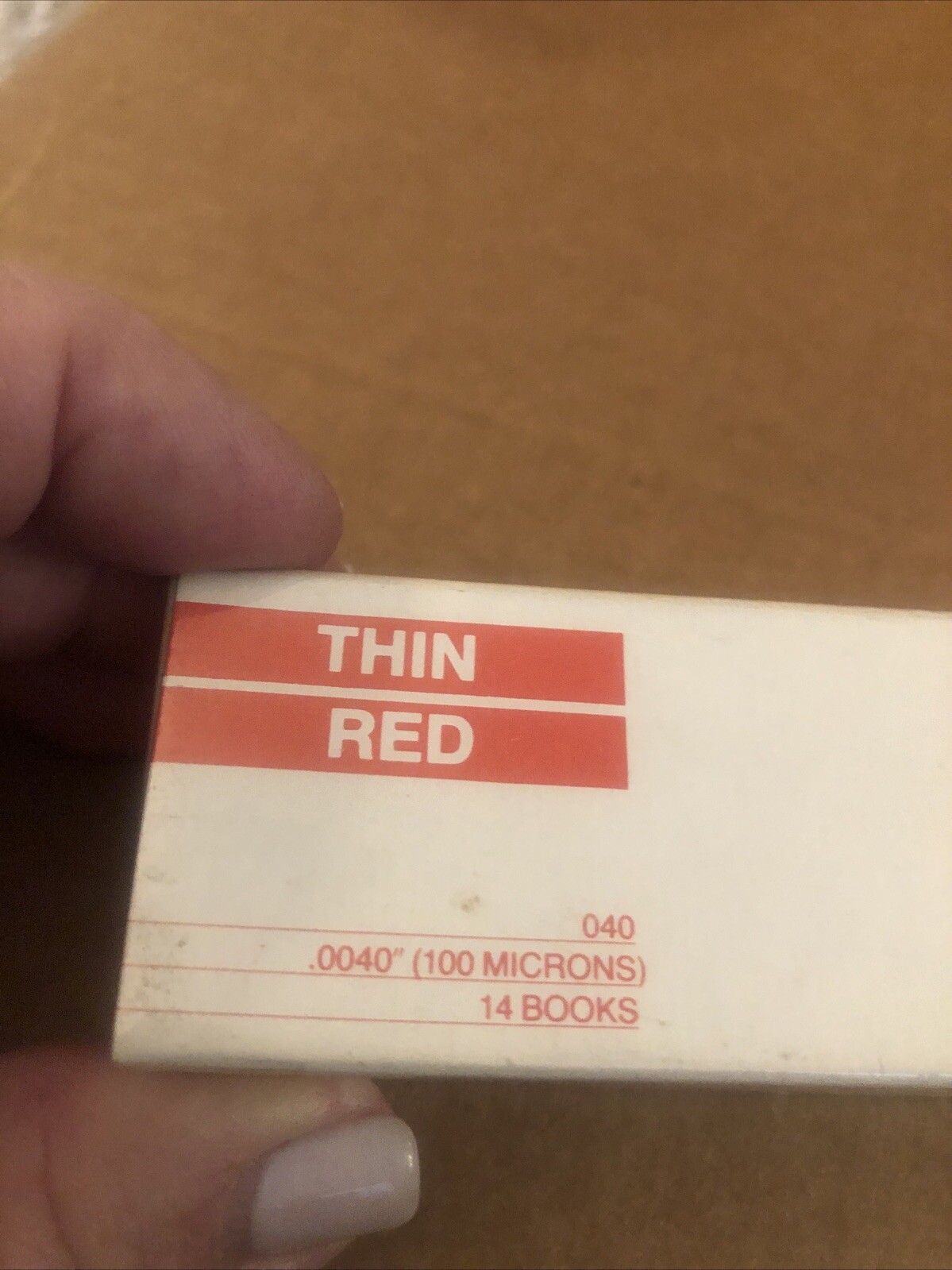 Articulating Paper X Thin Blue x3 Boxes Thin Red x3 Boxes ~~ 14 Books/ Box Vtg