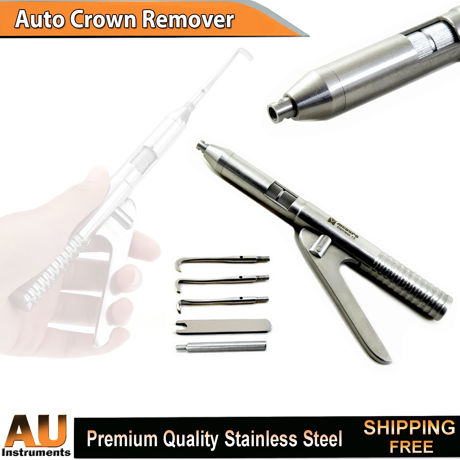 Automatic Surgical Instruments Crown Remover Gun Dentist Tools