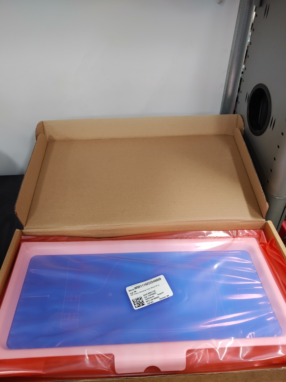 GE HEALTHCARE CYTIVA TBA 30065 Pack of 2 Thawing Trays