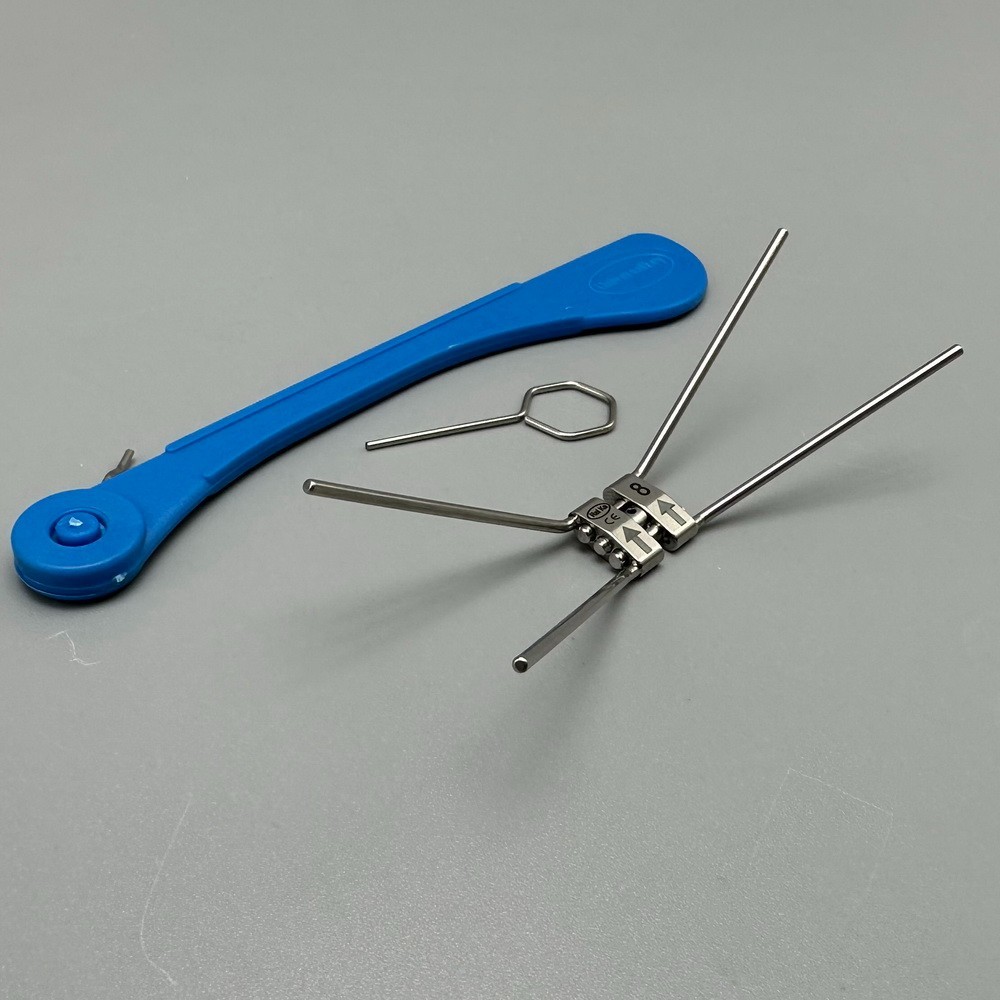 Dental Orthodontic Expansion Screw Hyrax Rapid Palatal Expander Frame 8/11/13mm