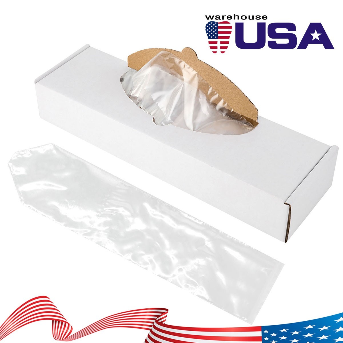 500Pcs Disposable Dental Low &High Speed Handpiece Sleeves Clear Plastic Cover
