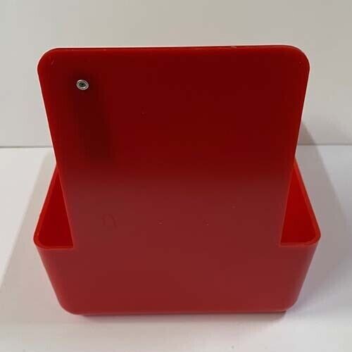 Red Dental Lab Pan with Stainless Steel Clip 20pk 7″ x 5¾” x 2½” Made in the USA