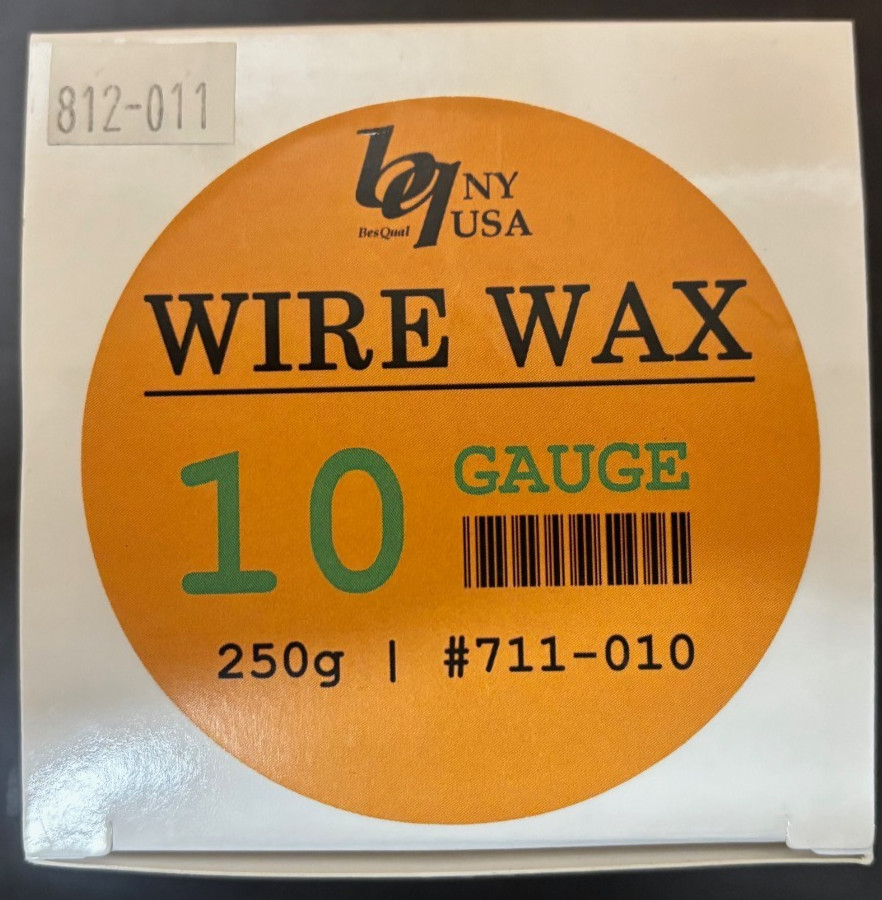 BESQUAL – Wire Wax For Sprues Blue [ 6, 8, 10 ] gauge – 250gr