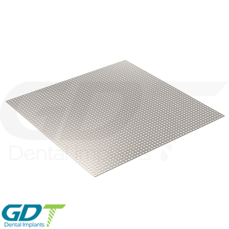 GBR Titanium Mesh Membrane Barrier 44.0mmX44.0mm, Ø0.6mm Sur gical Dental
