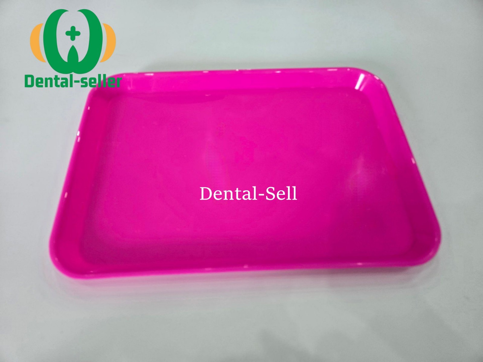 1Pcs Dental Plastic Instrument Tray Autoclavable Flat Tray Size B 33x24x20mm