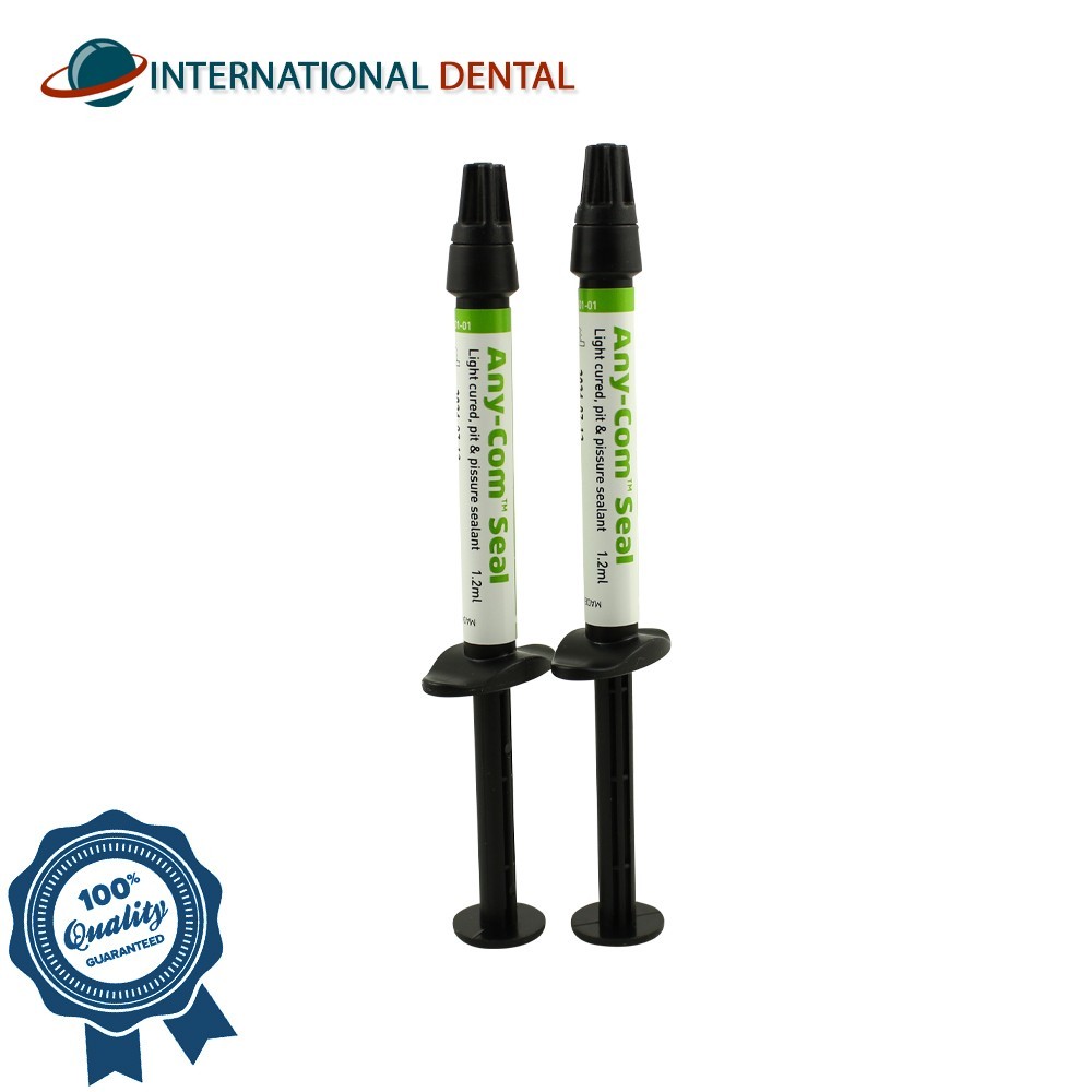 Dental MediClus Any-Com® Seal Pit & Fissure Sealant Light Cure 2 Syringes