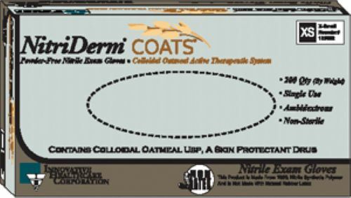 INNOVATIVE NITRIDERM® COATS™ PF, MEDIUM, 200/BOX, 10 BOXES/CASE, 1 CASE