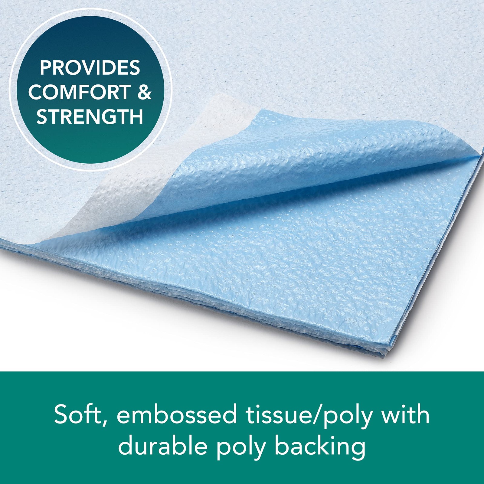 980928 Single-Use Medical Equipment Drape, Stretcher Sheet or Exam Table Paper,