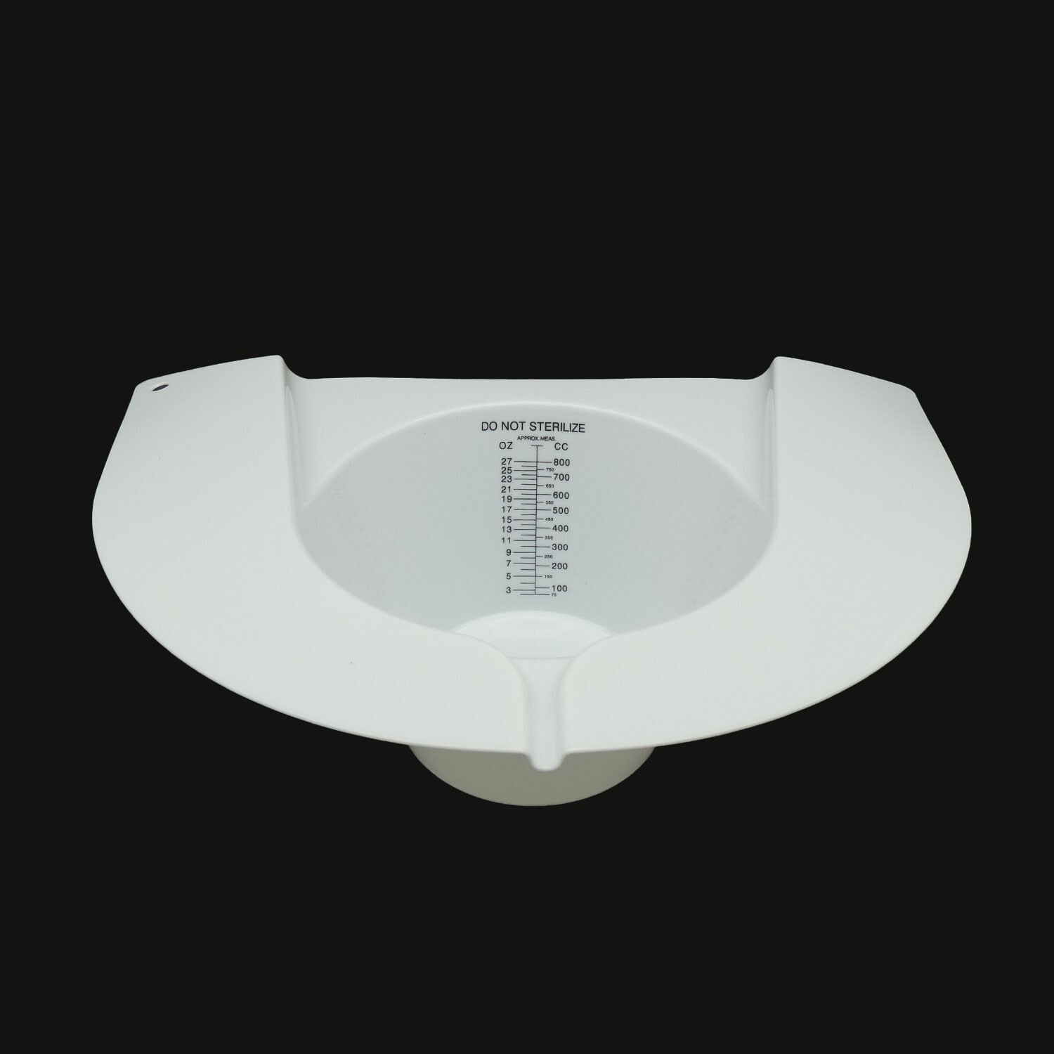 Graduated Urine Collection Pans for Nursing & Toilets – 50-Pack